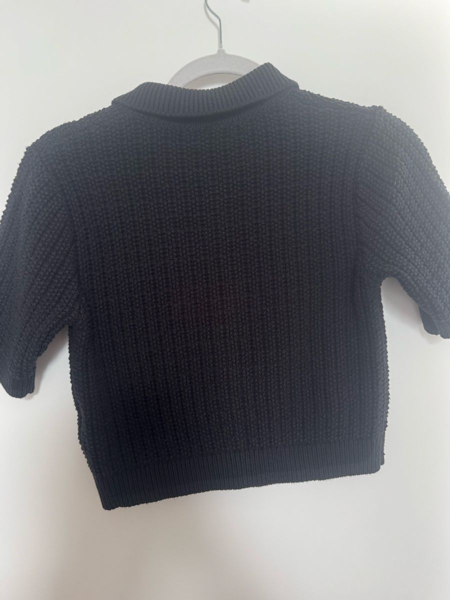 T-shirt: Schwarze Strickshirt von Defacto, Grösse S. – Nuovo e nell'imballaggio originale da Neuenegg venduto da mel_5pnq 1