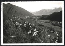 AK Cavigliano, Panorama mit Bergen