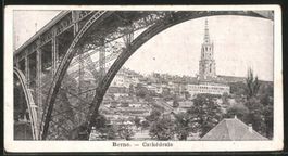 Berne, Cathédrale (franz, Werbekarte Desserts Cequin, Aube)