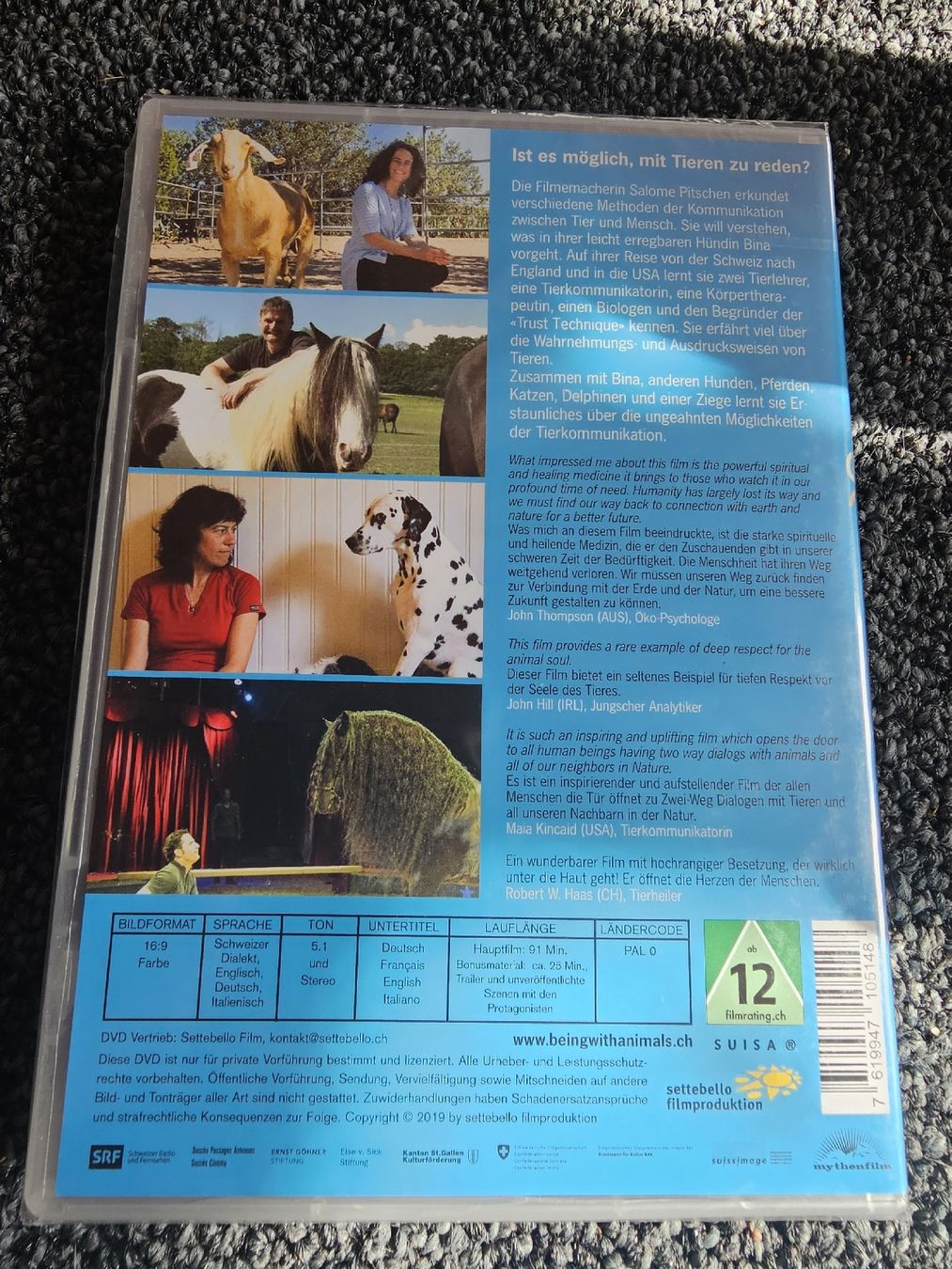 Tutti i DVDs: Being with Animals Neuverpackt – Nuovo e nell'imballaggio originale da Ruswil venduto da jan_bxl5 1