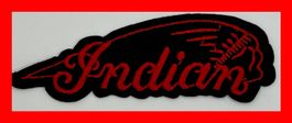 Indian Motorcycles Aufnäher Badge Motorrad Dark Horse Scout