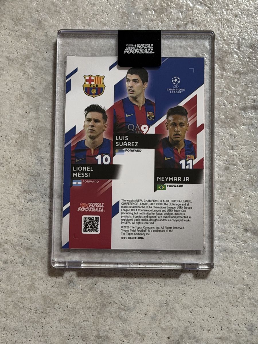 Topps Carte collezionabili: Messi, Suarez & Neymar 41/50 - Topps Trios – Nuovo (secondo la descrizione) da Kaiseraugst venduto da 420n 1