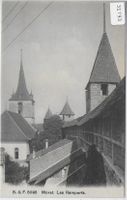 Murten Morat - Les remparts - Ringmauer