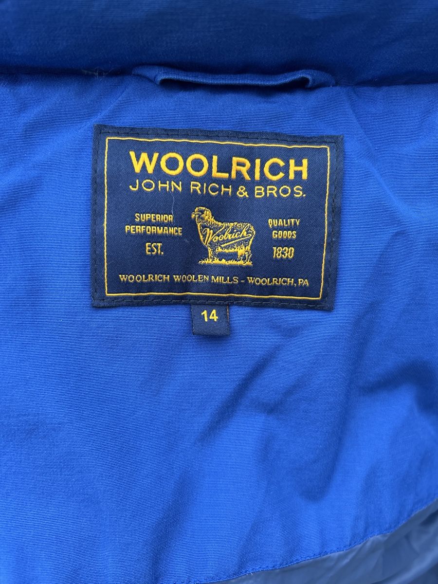 Giacche: WOOLRICH Winterjacke Gr. 14  Blau – Usato da Bonstetten venduto da Ebano- 2