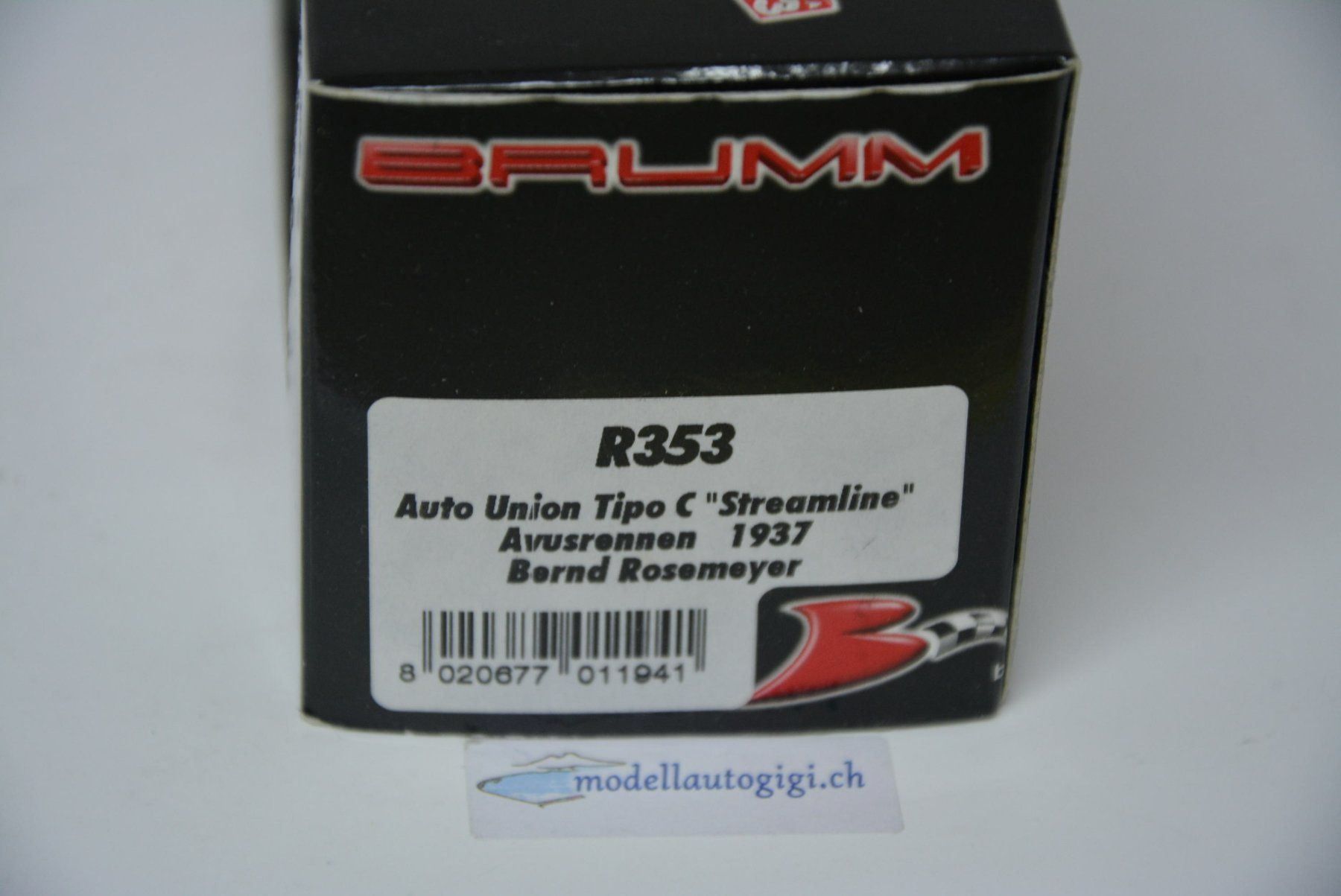 Audi Modellautos: Auto Union Tipo C Streamline #31 1937 ,  Brumm , 1:43 – Neu und originalverpackt aus Goldach von Feivel9 1