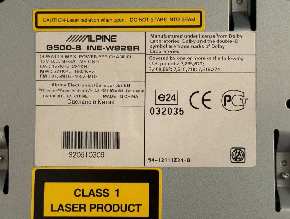 Alpine Multimediaplayer & Streamer: Alpine INE-W928R Navigations-/Multimedia-System – Gebraucht aus Bioggio von natan81 4