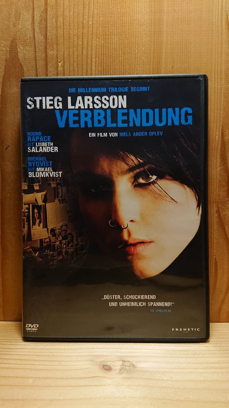 Tutti i DVDs: STIEG LARSSON Millennium Trilogie auf DVD – Usato da Wilderswil venduto da Exebub 3