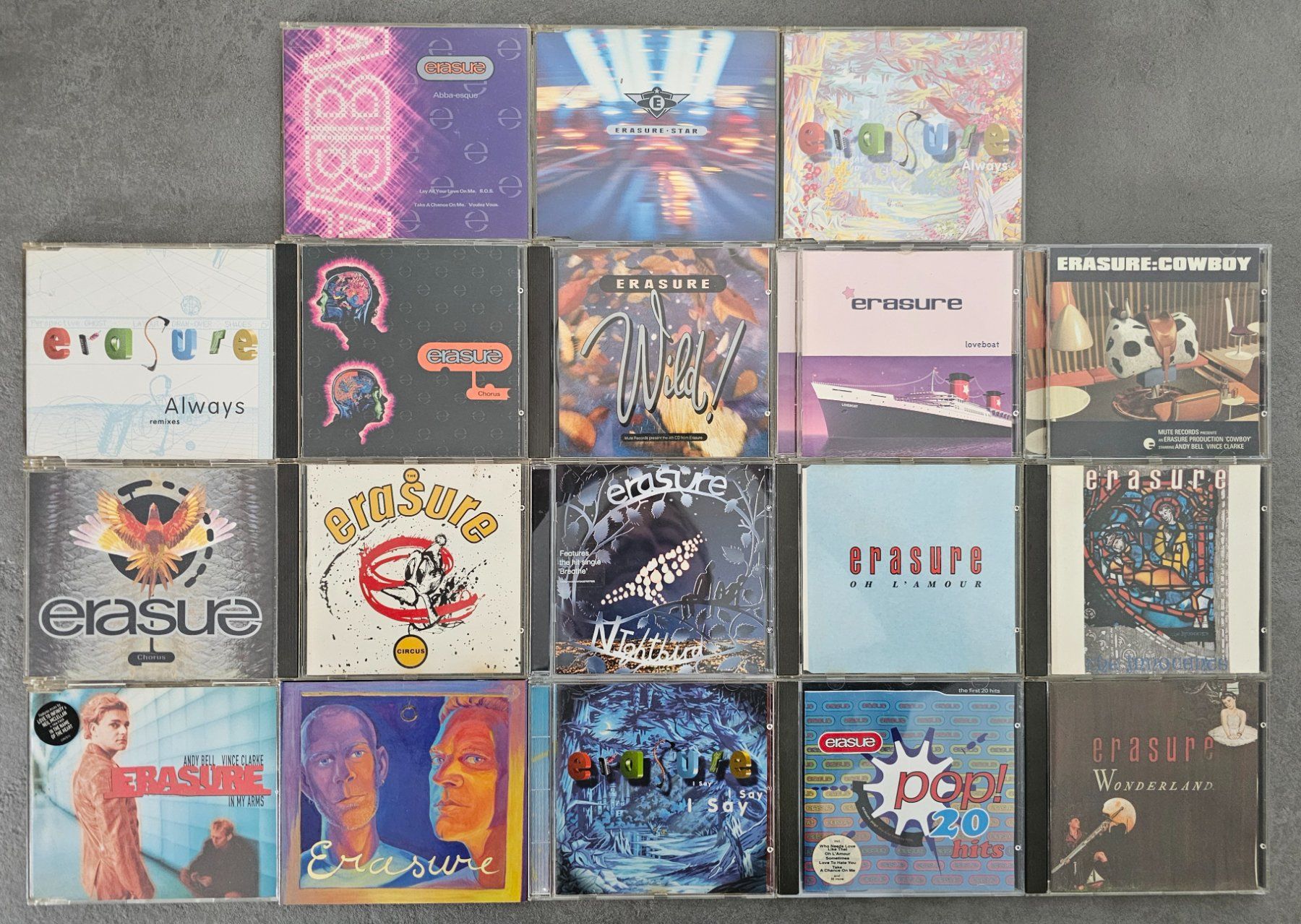 CDs: Erasure CD's – Gebraucht aus Unterkulm von Chaplyn2018