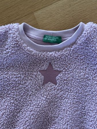 Pullover United Colors of Benetton lila Stern