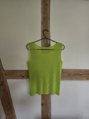 Lime green ISSEY MIYAKE pleats please - shirt Size M  