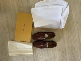 Bobbies Paris Otto Penny Loafers  Chestnut Size 44 