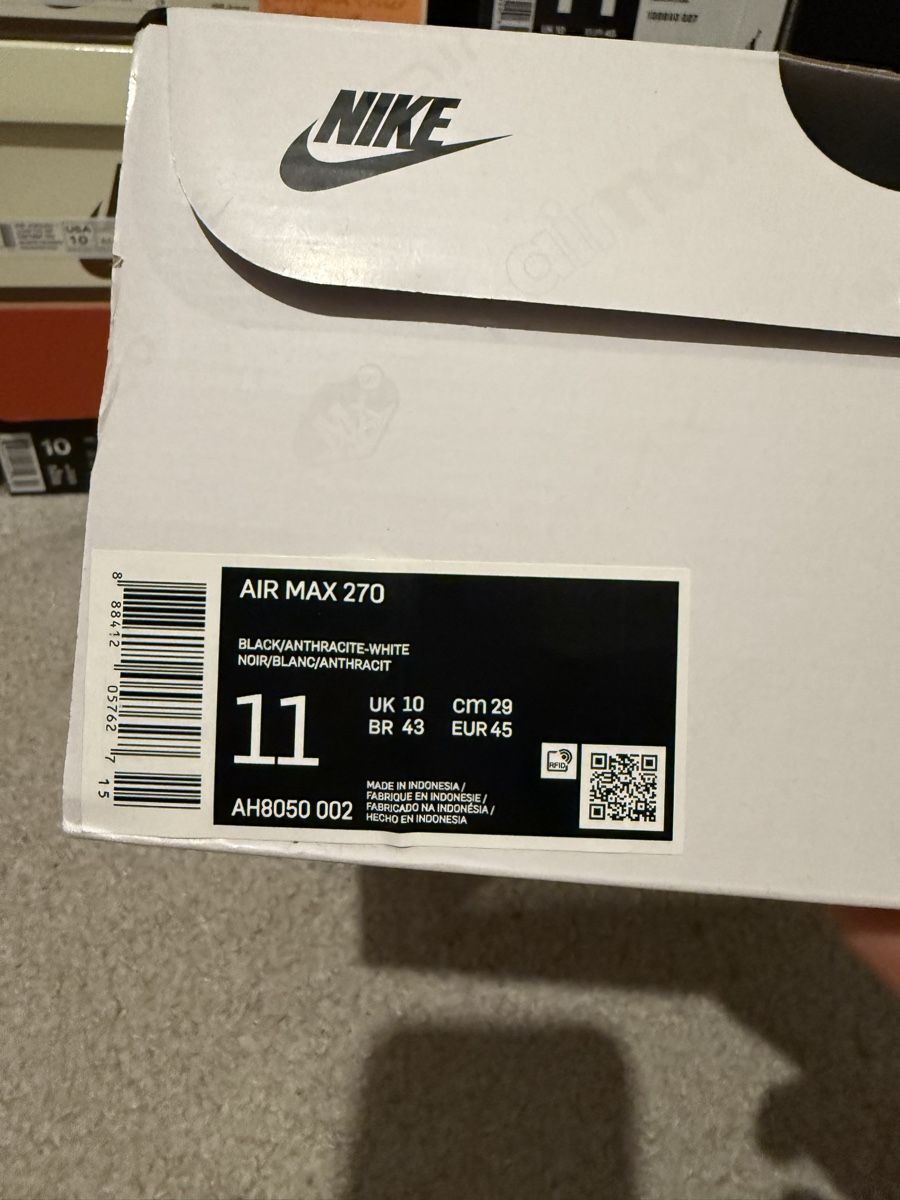 Nike Scarpe da uomo: Nike Air Max 270 Gr. 45 NEU – Nuovo e nell'imballaggio originale da Bülach venduto da bzv_7gv6 7