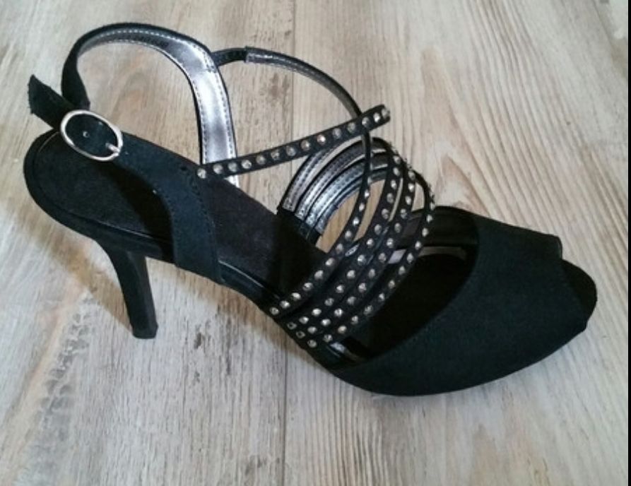 Graceland Chaussures femmes: Escarpins noirs à strass, taille 38 – Neuf (Voir description) à Céligny par Cheyenne1991