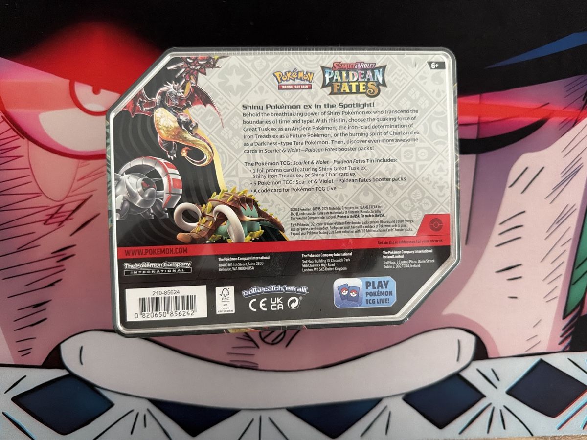 Pokémon Sammelbilder & Trading cards: Pokemon Shiny Charizard ex  Tin neu – Neu und originalverpackt aus Arbon von ids 2