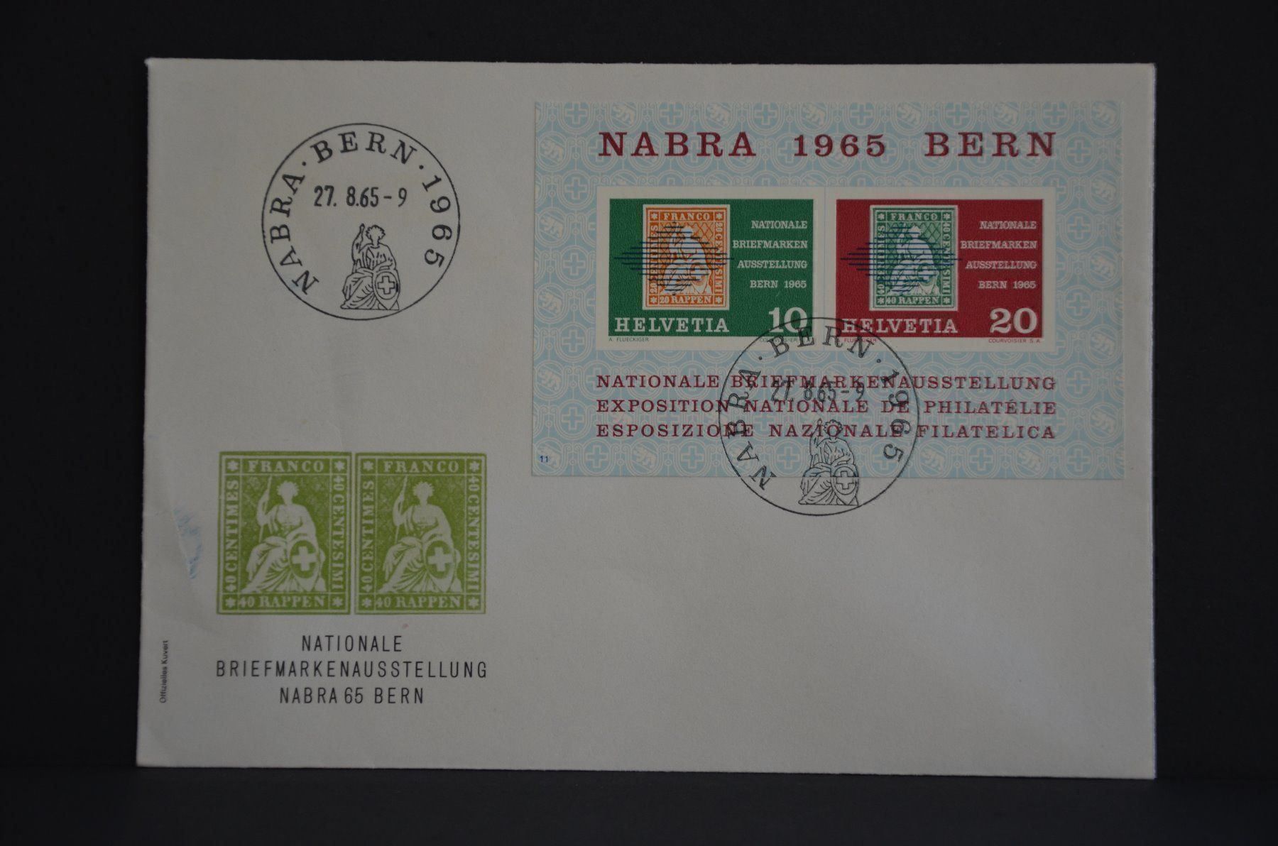 Tutti i francobolli: Nabra 1965 Bern – Usato da Rotkreuz venduto da sheyenne72 1