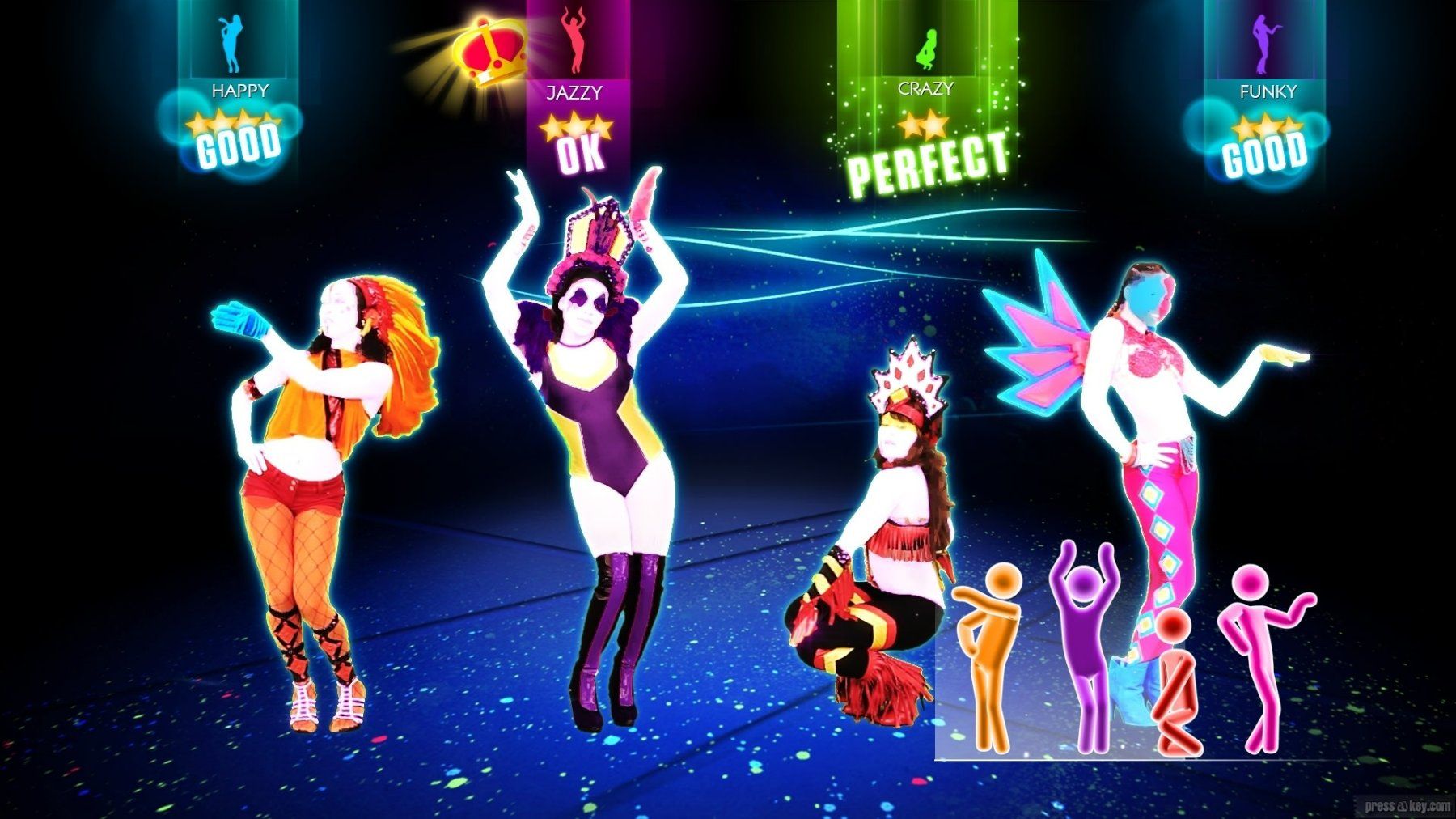 Nintendo Spiele: Just Dance  Go Crazy Lass die Party steigen  Wii U – Gebraucht aus Schüpfheim von Games_Spielkonsolen 5