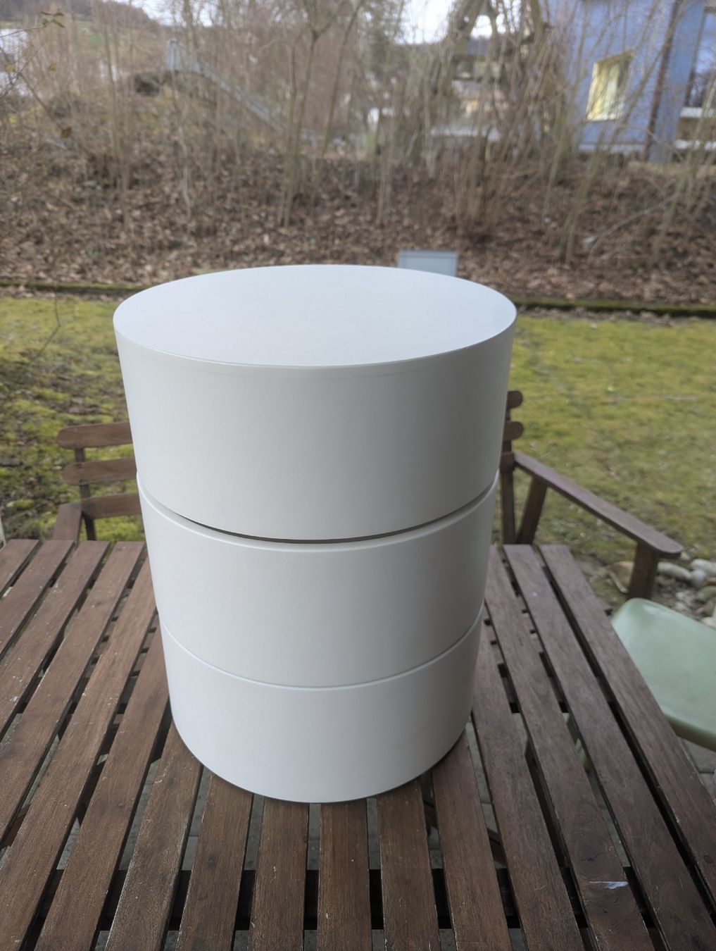 Tables: Retro Space-Age Modular Storage Cabinet Side Table – D'occasion à Erlinsbach SO par Meytalien 8