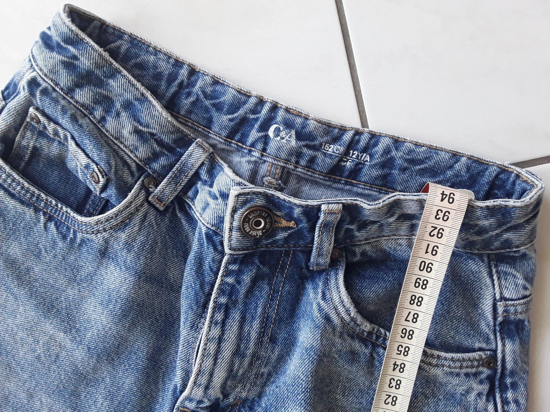 Pantaloni: Coole Jeans von C&A, Grösse 152 – Usato da Heimberg venduto da Samprof 1