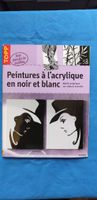 Livre Peintures Acrylique Noir et Blanc - Motifs Originaux