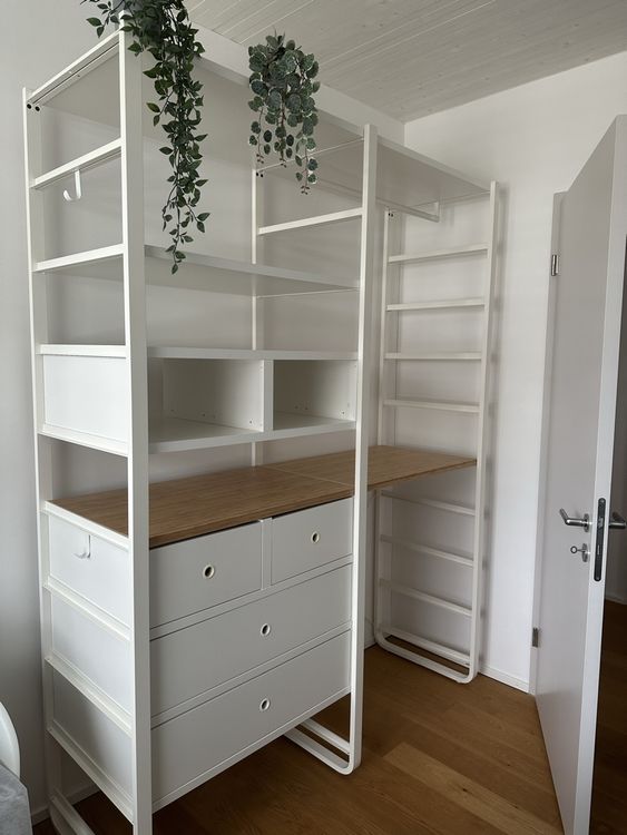 Kleiderschrank Ikea Elvarli Schrank offen (Gebraucht) in Rotkreuz für ...