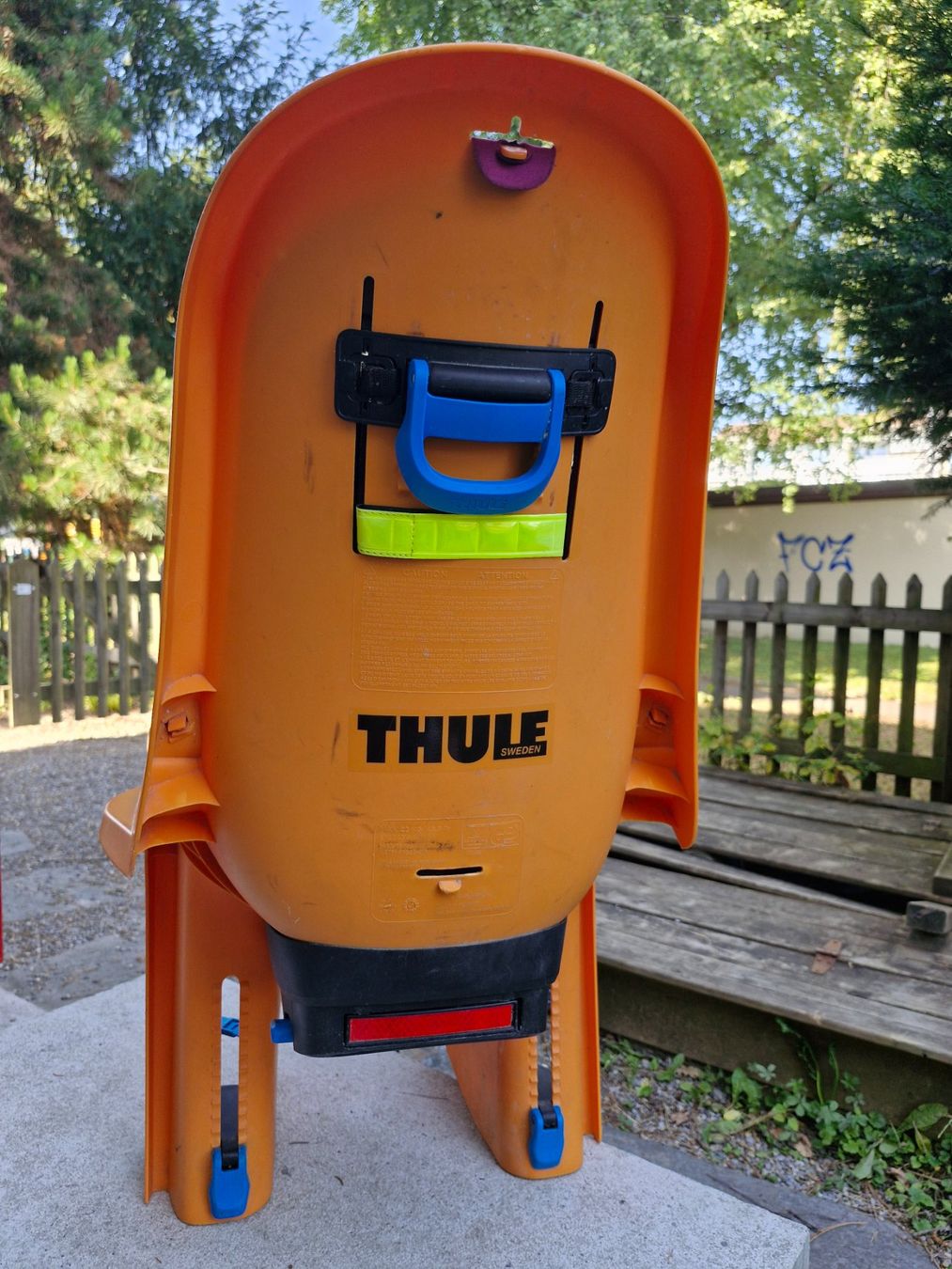 Thule Pezzi di ricambio: Kinder-Fahrradsitz orange von Thule – Usato da Zürich venduto da nin_lgk2 2