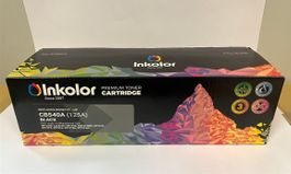 Black Toner zu HP Color LaserJet CP1215/CP1515, CB540A/125A
