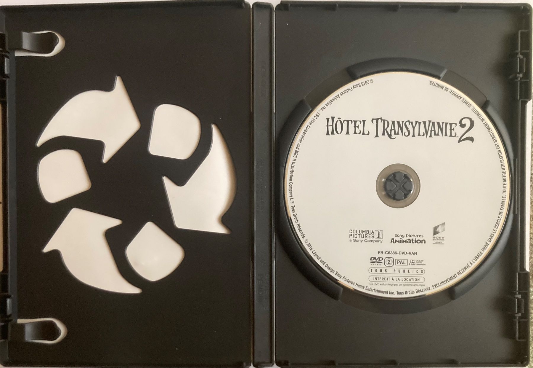 Tutti i DVDs: HÔTEL TRANSYLVANIE 2 – Usato da Poliez-Pittet venduto da Newtown-Records 2