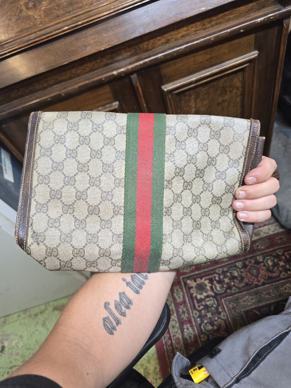 Gucci Borse: Originale Gucci Pochette – Usato da Rorschach venduto da TimelessTrading 1