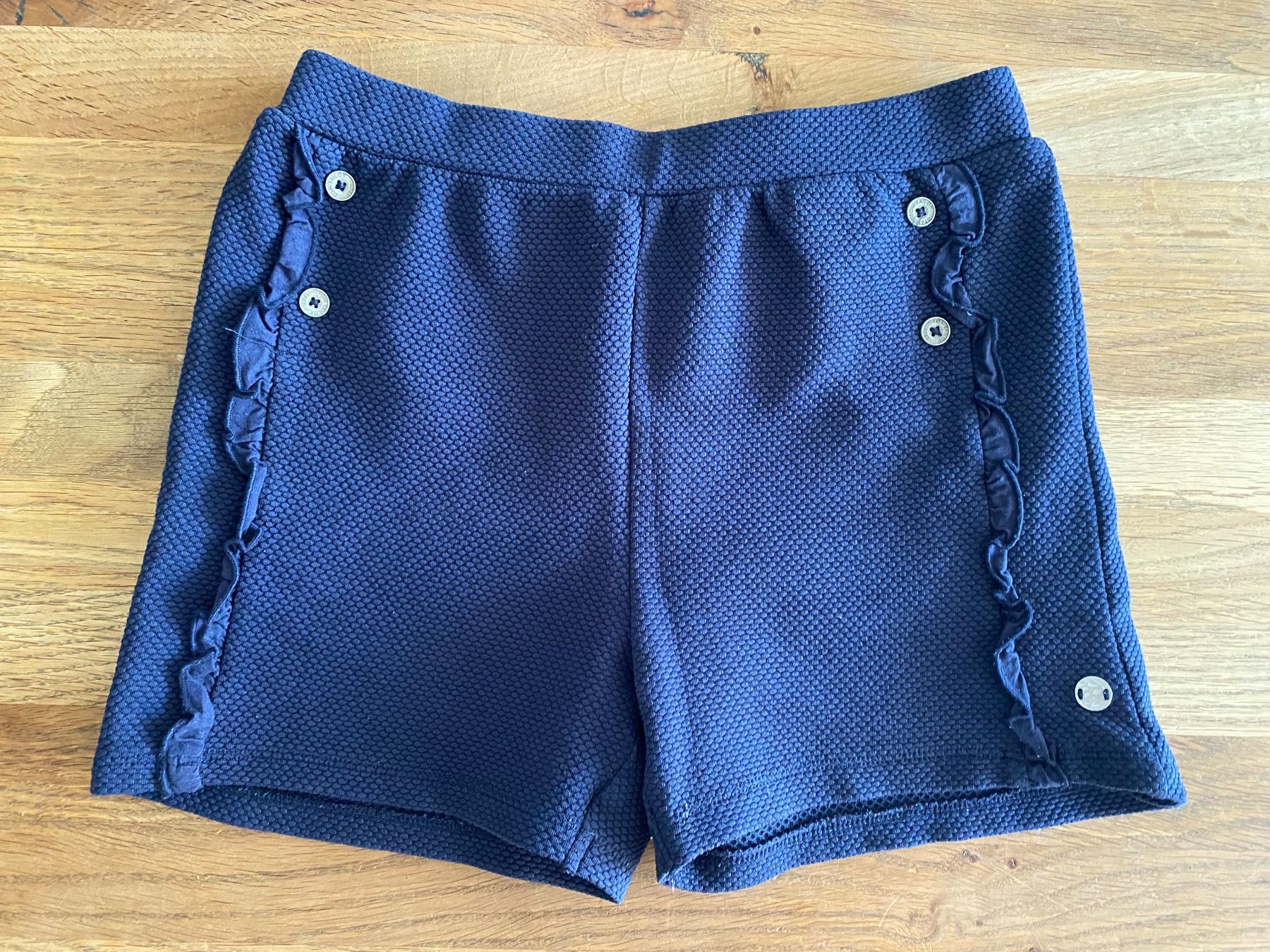 Tom Tailor Pantaloni: Mädchen-Shorts TOM TAILOR, 128/134cm, Baumwolle, BRIEF – Usato da Bassersdorf venduto da jgo_9mfk