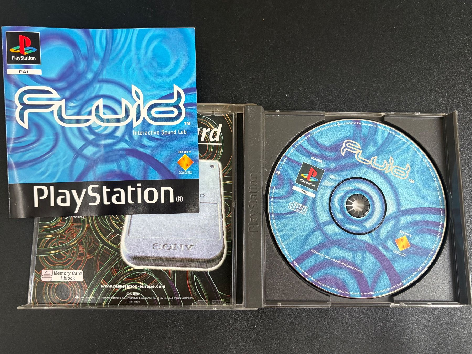Sony Giochi: PS1 Fluid - Interactive Sound Lab Top! – Usato da Seuzach venduto da Dane.l.1 1