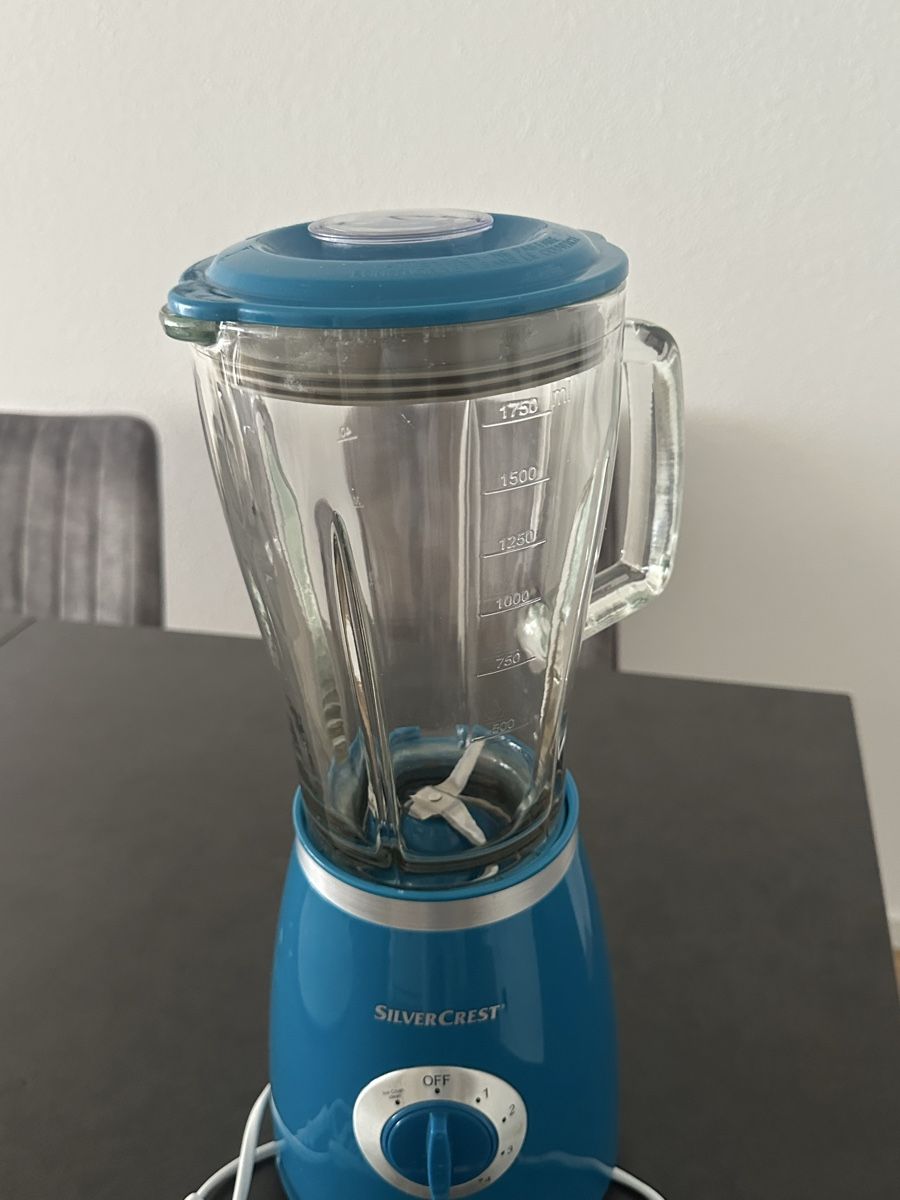 SilverCrest Elettrodomestici da cucina: Mixeur Silvercrest bleu en verre  – Nuovo (secondo la descrizione) da Clarens venduto da Riviera_Friperie 2