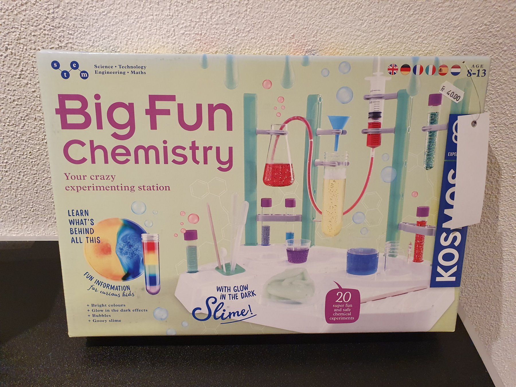 Spiele: Kosmos - Big Fun Chemistry (Experimente) – Neu und originalverpackt aus Dagmersellen von