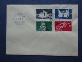 1948 Z-Nr. 281 - 284 100 Jahre Bundestaat FDC - Adresslos
