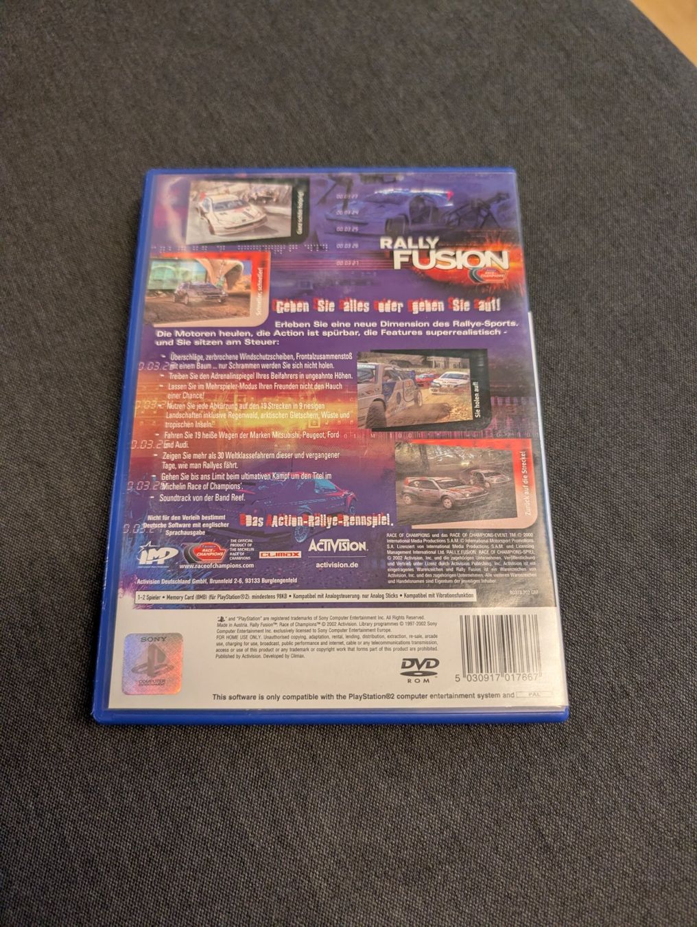 Spiele: Rally fusion Sony playstation 2 – Gebraucht aus Giubiasco von Ticinerd 1