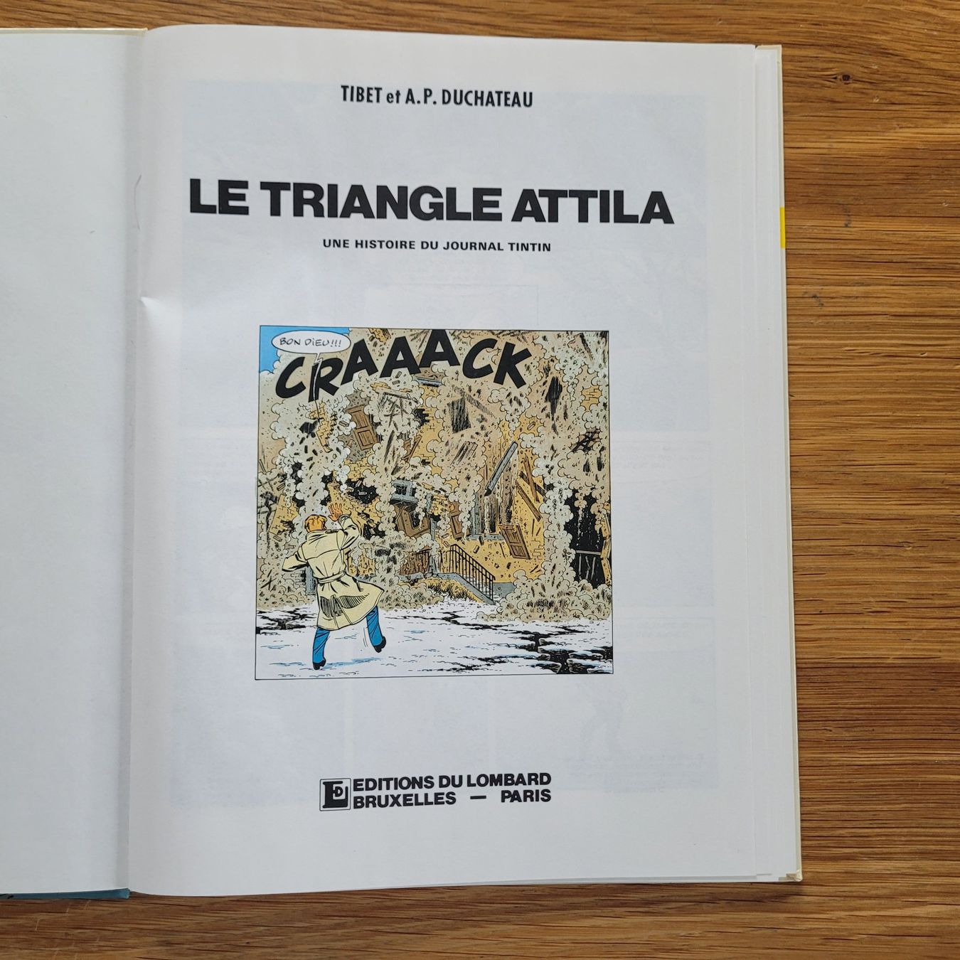 Fumetti: BD EO Cotée Ric Hochet 45. Le Triangle Attila – Usato da Biel/Bienne venduto da Destockweb 1