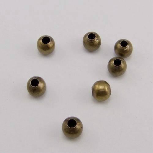 Perle (finte): 20 Mini Perlen Bronze 2mm – Nuovo (secondo la descrizione) da Alpnachstad venduto da perlengaby