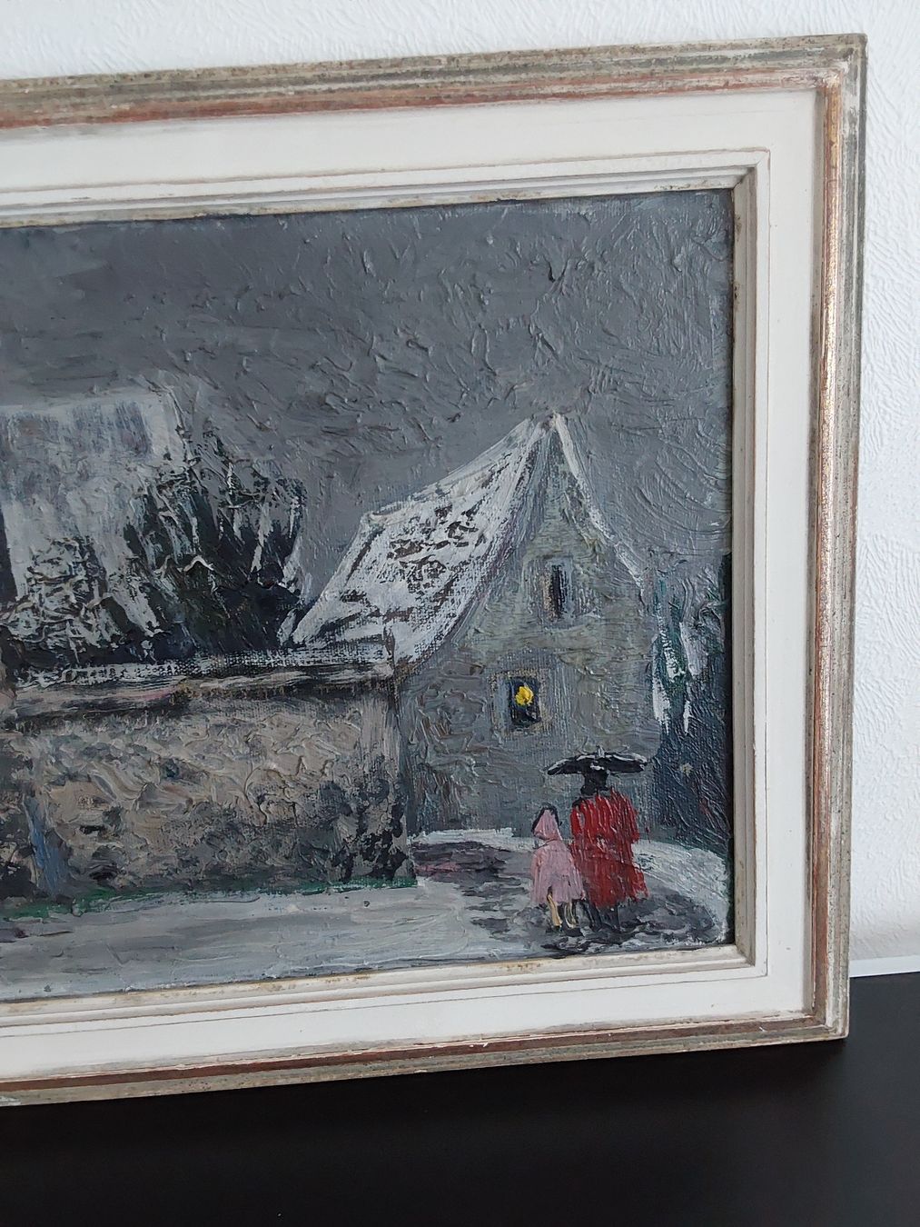 Dipinti: Sauter Walter Oelbild mit Rahmen 37x51cm. – Usato da Steinach venduto da Chilli1957 2