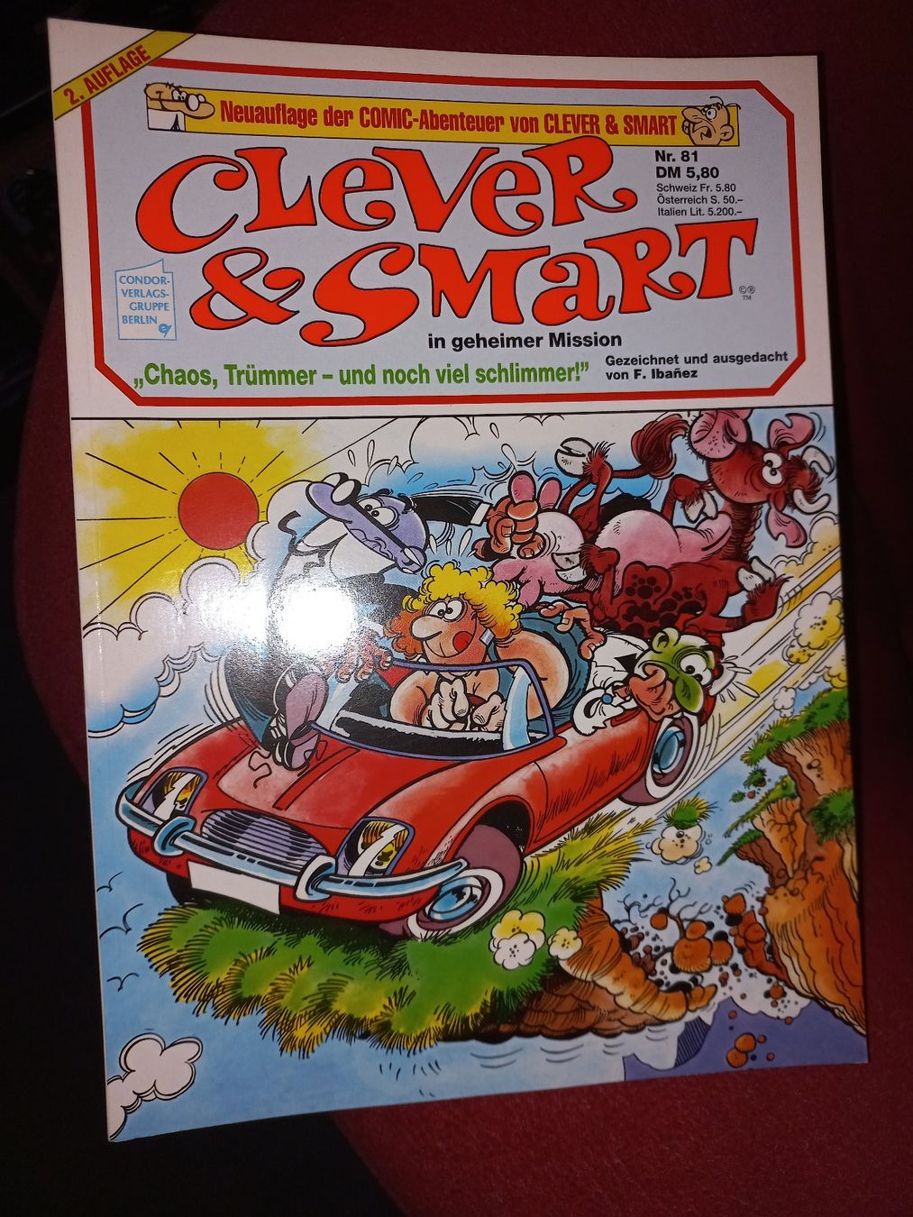 BD: Clever & Smart, Nr. 81, 2. Auflage – D'occasion à Kriens par adr_f6fh