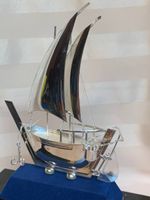 VINTAGE STERLING 925 DOUBLE MAST SAILING SHIP MODEL 94,5 Gr