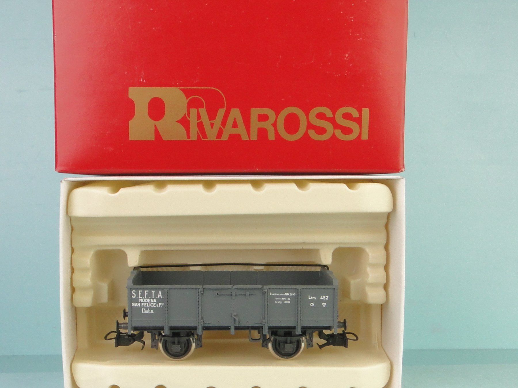 Rivarossi Modellini di ferrovie: Rivarossi 2041 FS Carro SEFTA, NEU – Usato da Bülach venduto da cann11 1