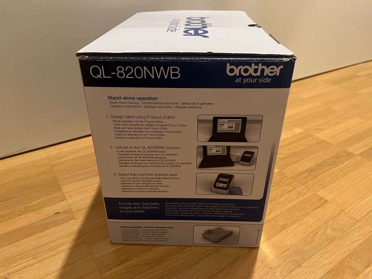 Brother Drucker: Brother QL-820NWB | Wired/Wifi/Bluetooth Label Printer++ – Gebraucht aus Zug von  1