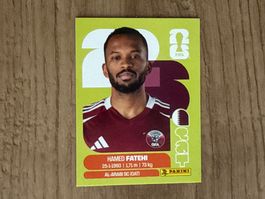 Panini FIFA World Cup 2026 Sticker Hamed Fatehi QAT 12