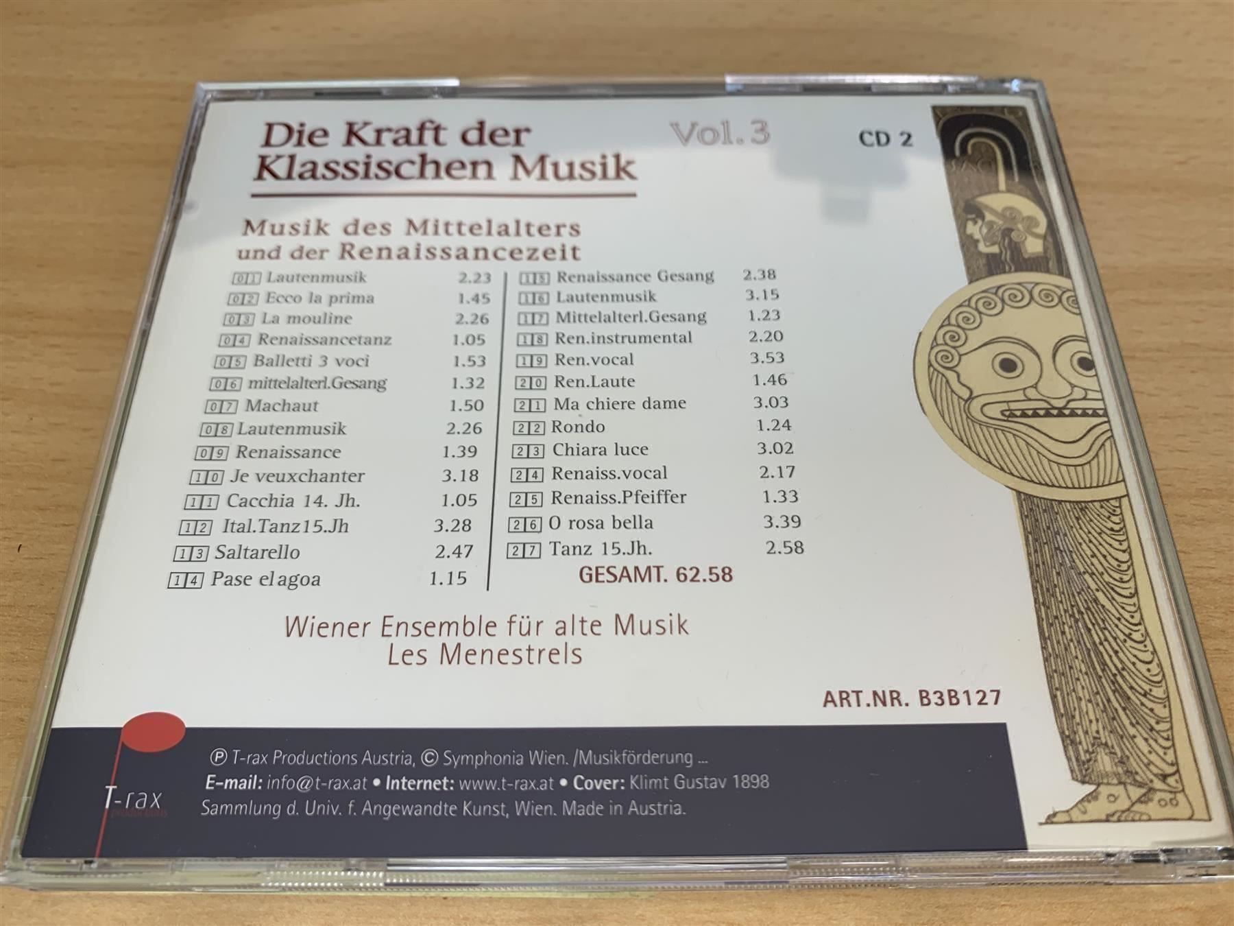 CD: Die Kraft der Klassischen Musik - 3 CD – Usato da Rikon im Tösstal venduto da Alpenmutz 4
