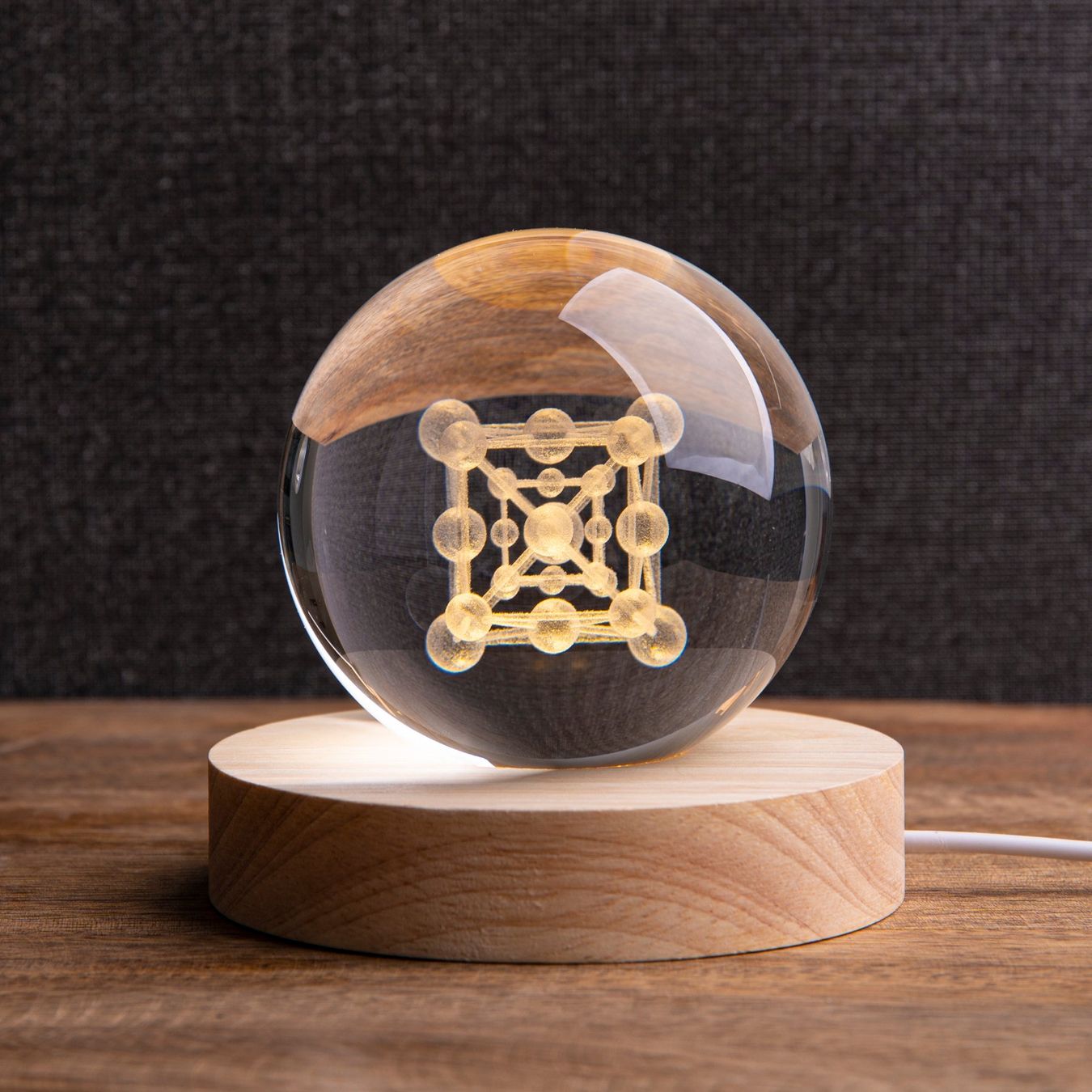 Lampade: Kristallkugel - Metatron – Nuovo e nell'imballaggio originale da Mauren venduto da Yeelen