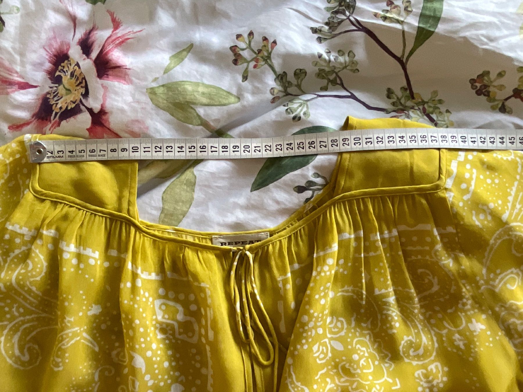 Repeat Camicette: REPEAT sommerliche Bluse Gr 34/36 gelb NEU – Nuovo (secondo la descrizione) da Urdorf venduto da alda02 5