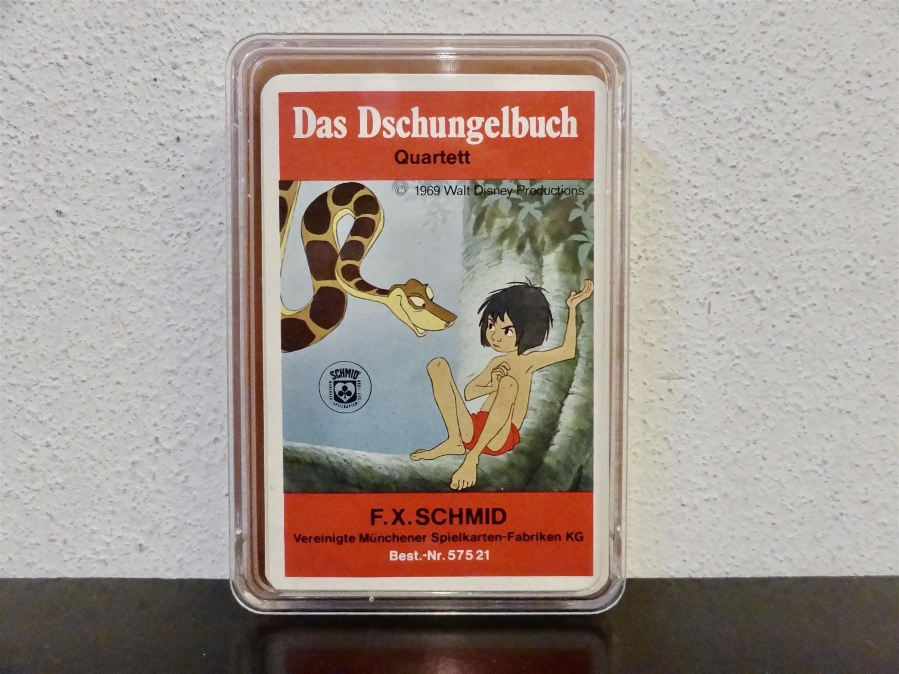 Giochi: altes Quartett DAS DSCHUNGELBUCH 1969 – Usato da Kerzers venduto da wisaundso