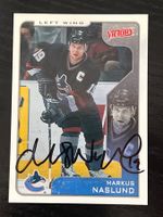 Markus Näslund Original Autogramm Vancouver Canucks Sweden