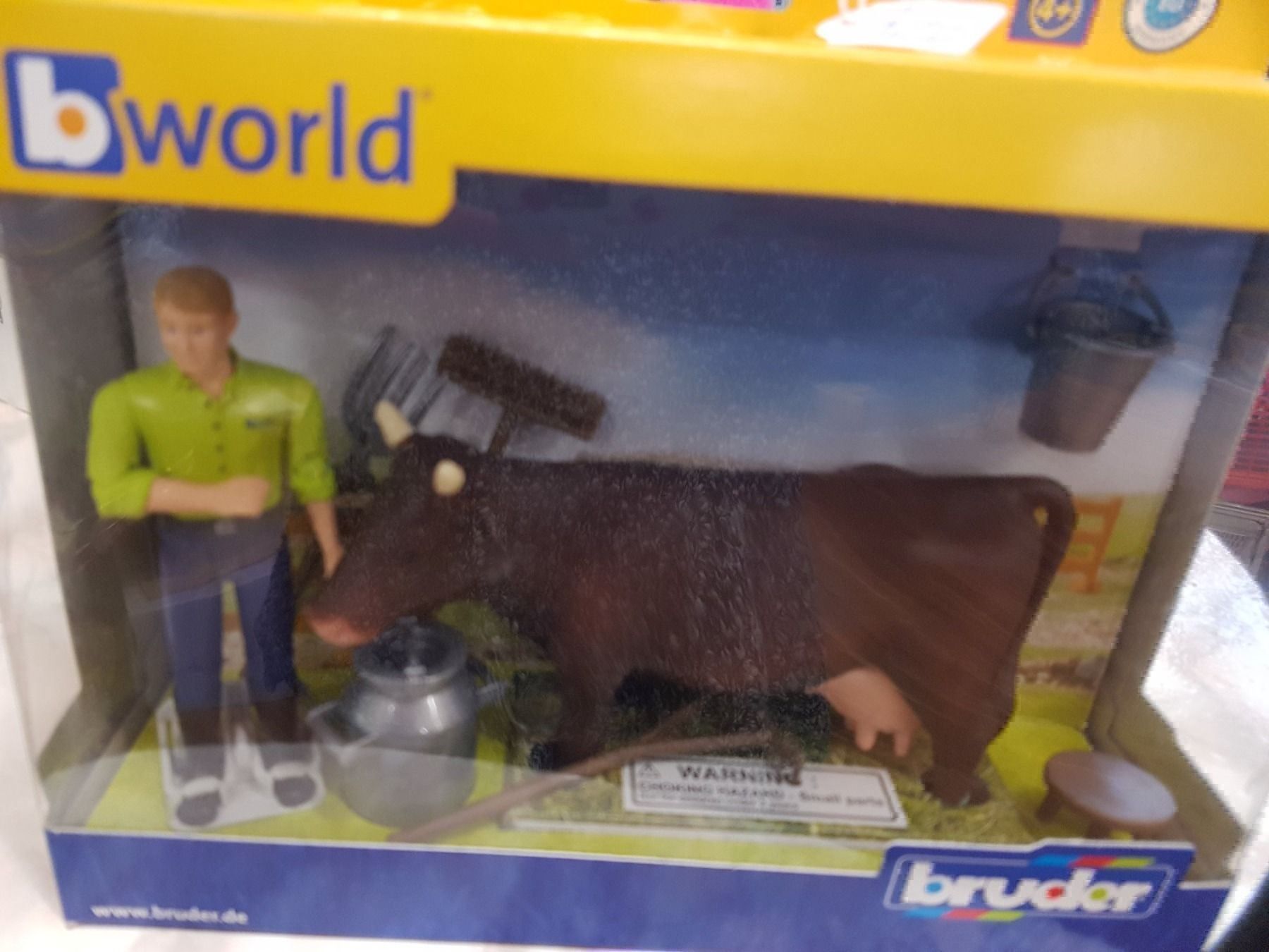 Bruder Giocattoli: Bruder Figurenset Landwirtschaft – Nuovo e nell'imballaggio originale da Schwarzenburg venduto da Flamingo07