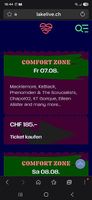 Tickets fürs Lakelive-Festival in Biel für am 7.8.26