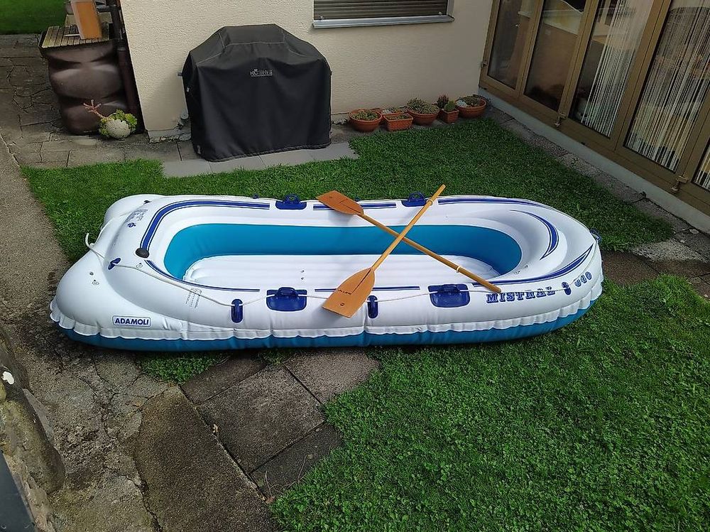 Schlauchboot Adamoli Shuttle 340 mit Holz-Paddel (Gebraucht) in ...